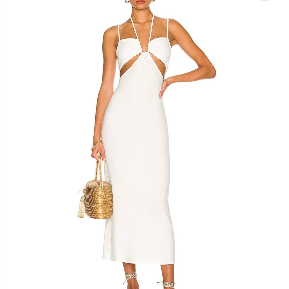 LSpace Naomi White Dress NWT Medium